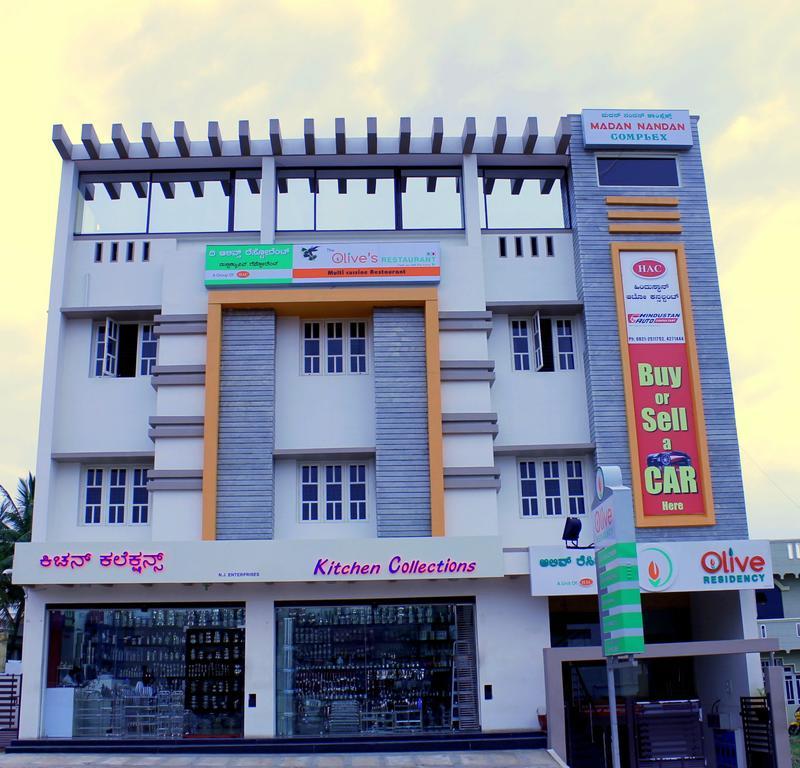 Oyo 1900 Hotel Olive Residency Mysore Buitenkant foto
